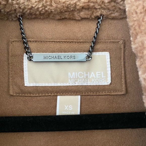 MICHAEL KORS TEDDY COAT XS - Picture 4 of 9